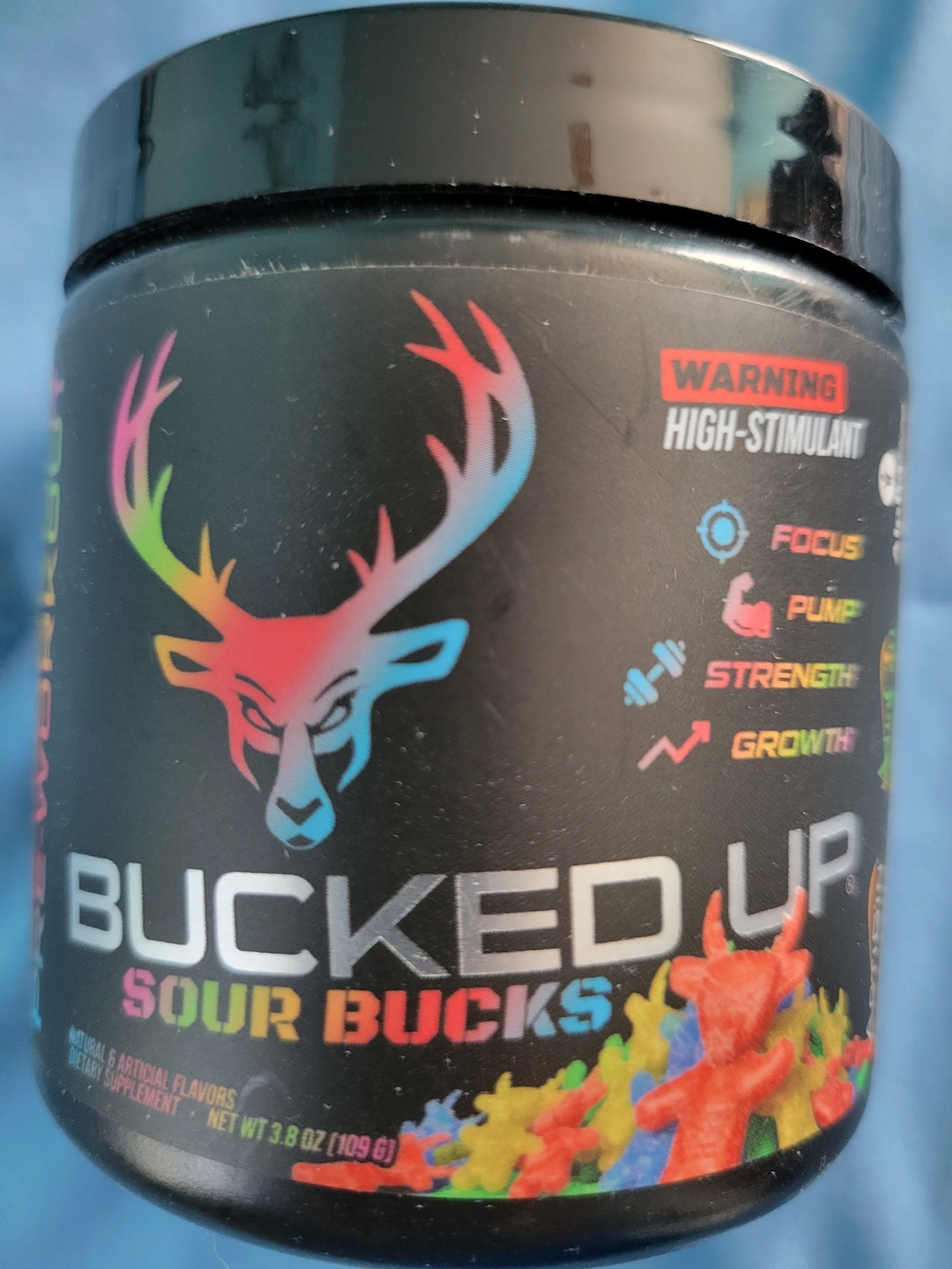 Bucked Up Pre-workout Sour Bucks